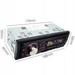 Player Auto, 4 x 50W, model 8021X, cu Radio, MP3, AUX, Card, Telecomanda - imagine 4