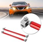 Set 2 Tije din Aluminiu reglabile pentru Consolidare Spoiler, lungime 10cm, culoare Rosu - imagine 2