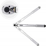 Cheie dinamometrica din otel/crom, 3/8″, reglabila 7-112 Nm, cu blocare - imagine 2