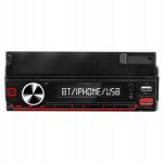Player Auto RGB, 4 x 50W, model XBASS 7011X, cu Suport Telefon, Telecomanda pe volan, Bluetooth, Radio, MP3, AUX, Card - imagine 2