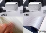 Folie colantare auto Carbon 3D Transparent (3m x 1,27m) - imagine 4