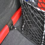 Plasa de bagaje elastica cu suporti de montaj, dimensiune 100 x 40 cm - imagine 2