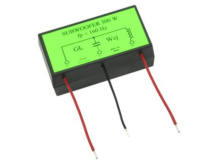 Filtru Subwoofer, crossover, 300W / 4 - 8 Ohm