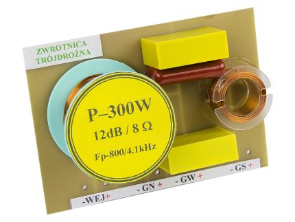 Filtru boxa, crossover cu 3 cai, 300W / 8 Ohm