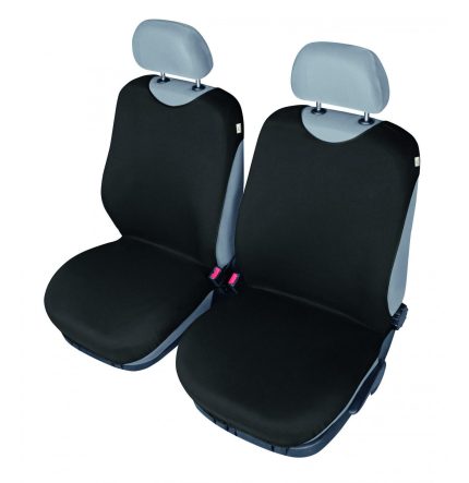 Huse scaun auto tip "maiou" set 2 buc - NEGRU