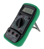 Multimetru digital cu afisaj LCD, cu carcasa de protectie antisoc - imagine 6