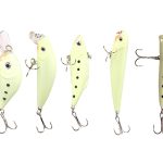 Set Vobler 5 piese Fluorescent pentru pesti pradatori, AVX-AG103C