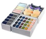 Set 4 buc. organizatoare inteligente pentru lenjerie intima, sosete, cravate, curele - imagine 2
