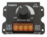 Dimmer LED cu reglaj manual, 12V - 24V, 360W - 720W, 30A - imagine 2