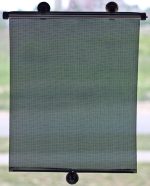 Set 2 buc. jaluzele auto retractabile, latime 40cm, culoare Neagra - imagine 5