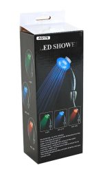 Para de dus cu LED-uri in 3 culori in functie de temperatura apei, AVX-AG176 - imagine 6