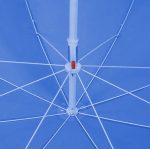 Umbrela de Plaja sau Gradina, culoare Albastra, model XL cu deschidere de pana la 160 cm - imagine 4