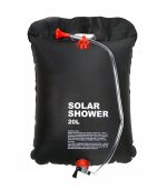 Dus solar suspendat pentru camping sau plaja, capacitate 20l, culoare Neagra - imagine 6