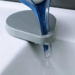 Sapuniera practica pentru baie in forma de "frunza" - imagine 3