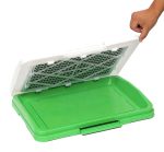 Litiera Inteligenta cu iarba artificiala pentru caini si catei de talie mica, 47 x 34cm - imagine 5