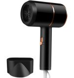 Uscator de par pentru casa sau calatorii, alimentare 220V, culoare Neagra, AVX-AG440E - imagine 2