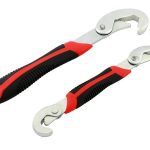 Set 2 chei universale multifunctionale de tip "carlig", din metal rezistent, 9-32mm, AVX-AG476A