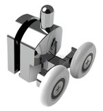 Set 8 piese reconditionare cabina de dus, culoare Crom - imagine 4