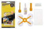 Kit reparatie parbriz cu adeziv UV, AVX-AG538C - imagine 3