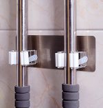 Suport autoadeziv pentru 2 unelte, dimensiune 20 x 8 cm - imagine 3