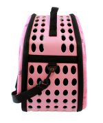 Geanta de Transport pentru Caine sau Pisica culoare Roz, marime XXL AG644H - imagine 4