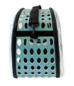 Geanta de Transport pentru Caine sau Pisica ALBASTRU - TRANSPARENT AG644M - imagine 6