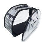 Geanta de Transport pentru Caine sau Pisica GRI - TRANSPARENT AG644P - imagine 6