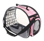 Geanta de Transport pentru Caine sau Pisica culoare Roz marime XXL AG644R - imagine 4