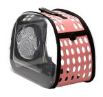 Geanta de Transport pentru Caine sau Pisica culoare Roz marime XXL AG644R - imagine 5