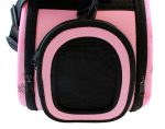 Geanta de transport pentru caine sau pisica marime L culoare Roz AG644S - imagine 5