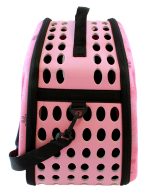 Geanta de transport pentru caine sau pisica marime L culoare Roz AG644S - imagine 6