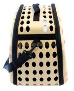 Geanta de transport pentru caine sau pisica culoare Beige AG644T - imagine 8