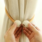 Bratara magnetica de prindere perdele/draperii, model PEARLS - imagine 5