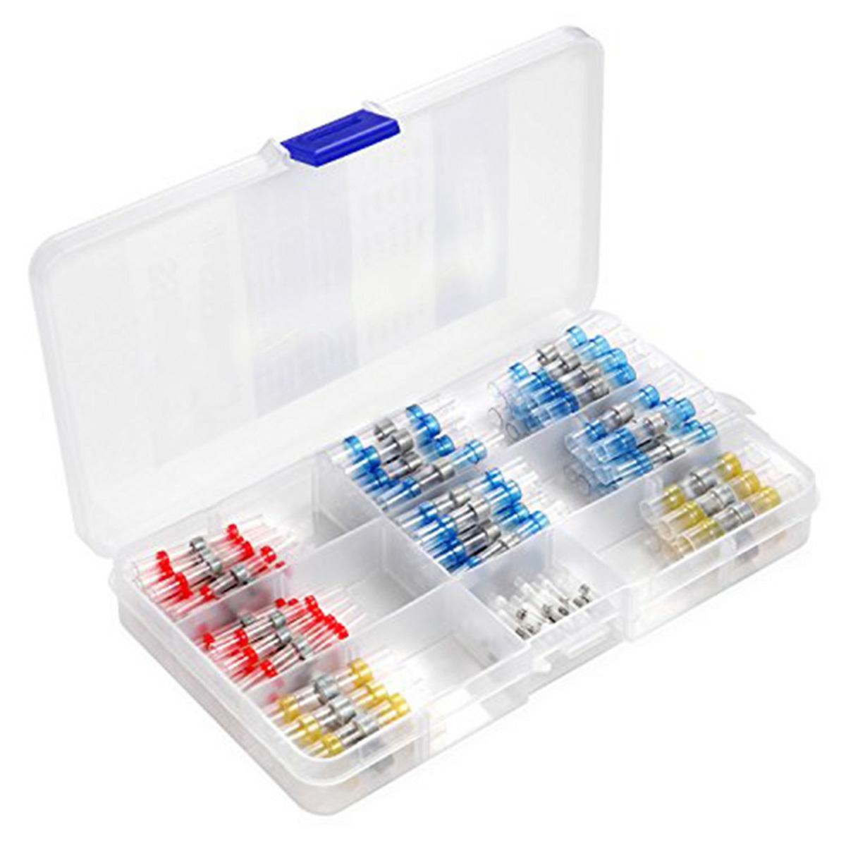 AG713_ag713_02.jpg Set 120 tuburi contractabile, premium, transparente - imagine 1