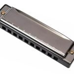 Muzicuta metalica pentru copii, lungime 10,5 cm