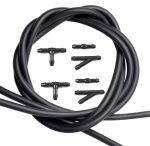 Set Universal cu 2 diuze spalare parbriz + furtunuri si accesorii de montaj - imagine 3