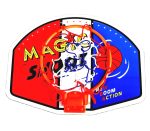 Set MINI pentru copii, Cos de basket + Minge + Pompa, pentru activitati in aer liber sau interior - imagine 3