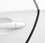 Banda flexibila pentru protectie contur portiere auto, profil "U", lungime 5m, culoare Neagra - imagine 2