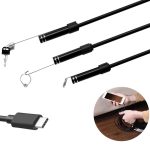 Camera endoscopica de inspectie, waterproof, 5,5mm, conectare Android/Windows prin USB-C, lungime cablu 5m - imagine 2