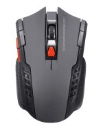 Mouse Optic Gaming Wireless, 1600 DPI, culoare Silver - imagine 2
