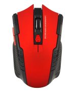 Mouse Optic Gaming Wireless, 1600 DPI, culoare Rosu - imagine 2