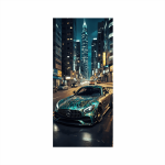 Folie imprimata color pentru decor Frigider, dimensiune 200 x 90cm, model: AVX-FR09 - imagine 2