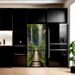 Folie imprimata color pentru decor Frigider, dimensiune 200 x 90cm, model: AVX-FR24