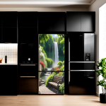 Folie imprimata color pentru decor Frigider, dimensiune 200 x 90cm, model: AVX-FR28