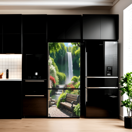 Folie imprimata color pentru decor Frigider, dimensiune 200 x 90cm, model: AVX-FR28