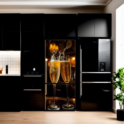 Folie imprimata color pentru decor Frigider, dimensiune 200 x 90cm, model: AVX-FR32