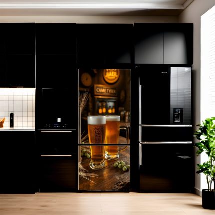 Folie imprimata color pentru decor Frigider, dimensiune 200 x 90cm, model: AVX-FR34