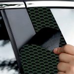 Set 2 stickere decorative pentru stalpii usilor, print autoadeziv de inalta rezolutie, dimensine 2 buc x 50 x 22 cm , cod: AVX-SSU-05 - imagine 3