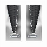 Set 2 stickere decorative pentru stalpii usilor, print autoadeziv de inalta rezolutie, dimensine 2 buc x 50 x 22 cm , cod: AVX-SSU-06 - imagine 2