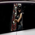 Set 2 stickere decorative pentru stalpii usilor, print autoadeziv de inalta rezolutie, dimensine 2 buc x 50 x 22 cm , cod: AVX-SSU-09